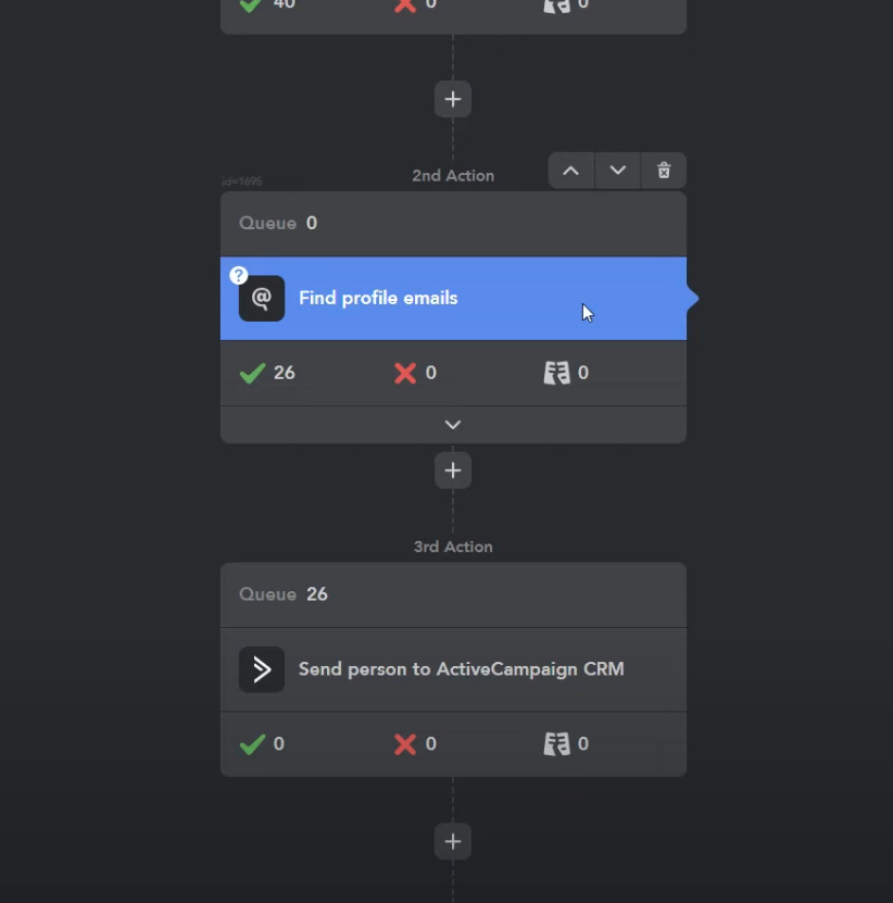 CRMs that integrate with LinkedIn - example of Linked Helper pipeline for integration