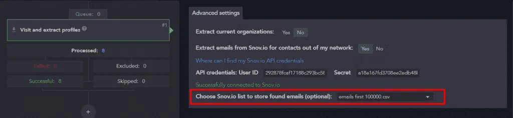 how to send bulk email in linkedin