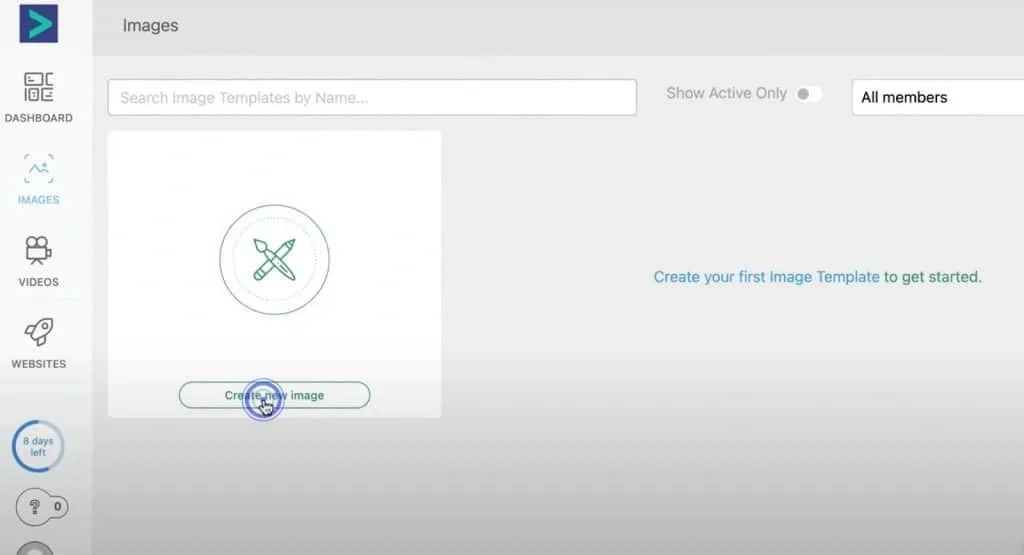 Hyperise services cabinet screenshot.
