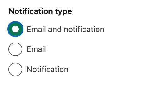 notification type how to add a job alert on LinkedIn