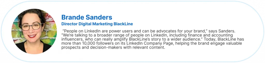 LinkedIn audience insights